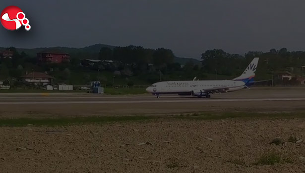 Zonguldak Havaalanı'ndan ilk uçuş...