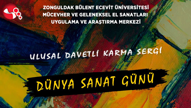 Dünya Sanat Günü ulusal davetli online karma sergisine büyük ilgi