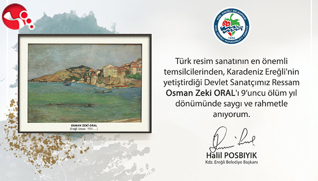 Başkan Posbıyık, Osman Zeki Oral’ı andı