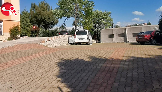 Bagajdan poşetleri alırken faciayı yaşıyordu