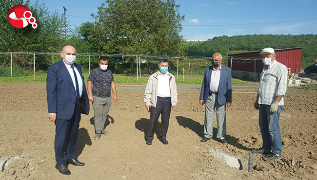 Çaycuma'nın köylerinde tarımsal faaliyetleri inceledi