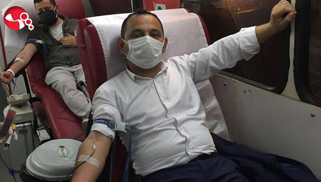 Kadir Gecesinde kan bağışında bulundular