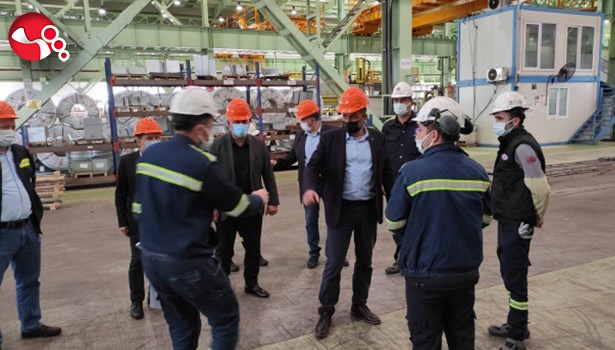 Yetkili oldukları işyerlerini ziyaret etti...