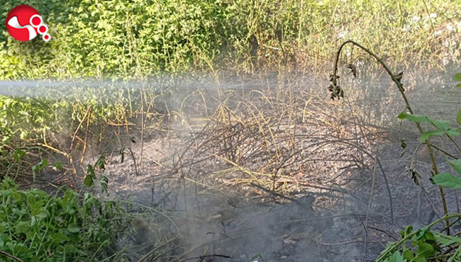 Çocukların attığı maytap yangına dönüşürse...