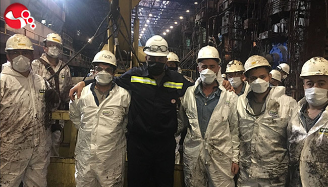 Başkan Yılmaz, işçilerle bayramlaştı...