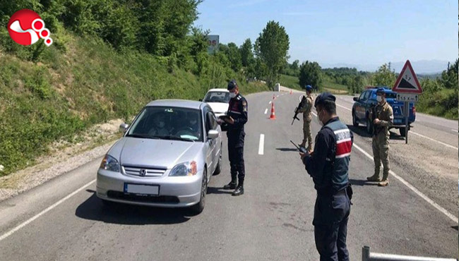 “Tam Kapanma Denetimleri”nde 64 kişiye cezai işlem…