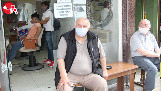 Berber ve çay ocakları hizmet vermeye başladı