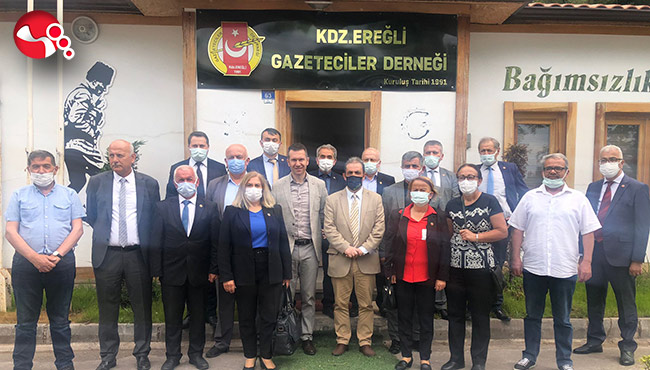 CHP'li Meclis Üyeleri, EGD'yi ziyaret etti...