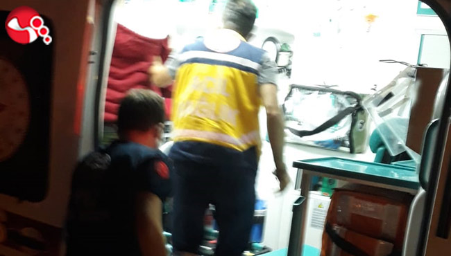 Bir anda yere yığıldı, Polisler farketti!!!