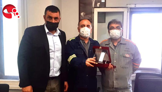 Erdemir’de 10,15 ve 20 yıllık personel ödüllendirildi