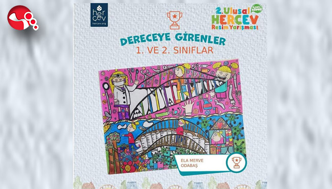 Dereceye girenler ödüllendirildi