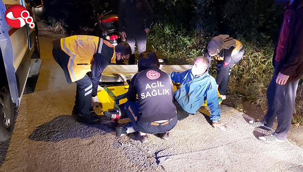 Yayaya çarptı, kaçtı!..