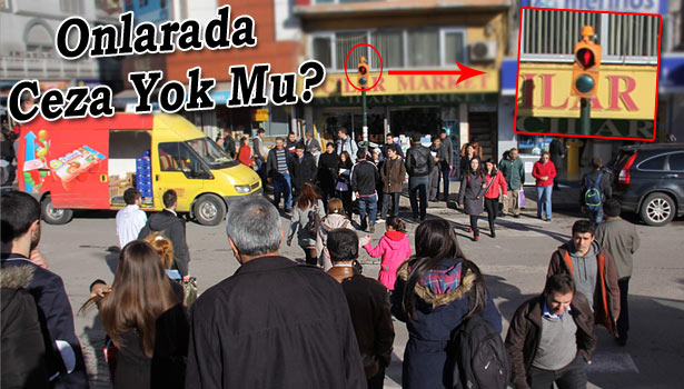 YAYALARIN KIRMIZI IŞIK İNADI