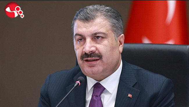 Sağlık Bakanı Fahrettin Koca, illere göre haftalık vaka sayısının yer aldığı haritayı paylaştı...