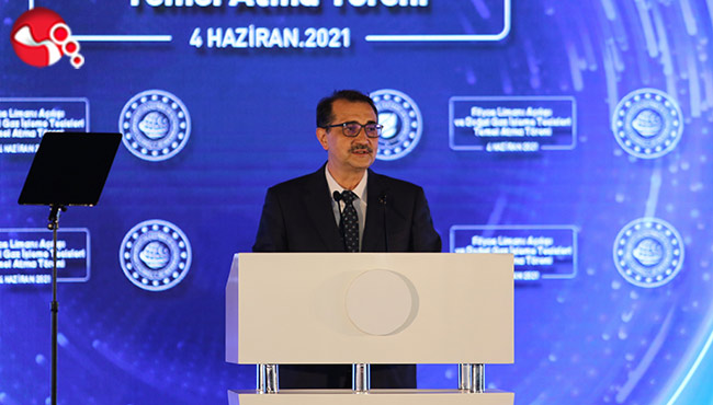 "Hedefimiz 2023 yılında Karadeniz gazının ilk fazını milletimizin hizmetine sunmak"