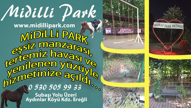 MİDİLLİ PARK, yenilenen yüzüyle göz kamaştırıyor