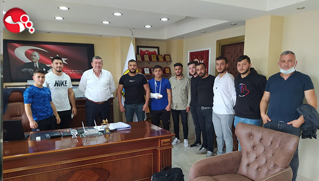 Dünya ve Avrupa Güreş Şampiyonu Kayaalp’ten spora destek