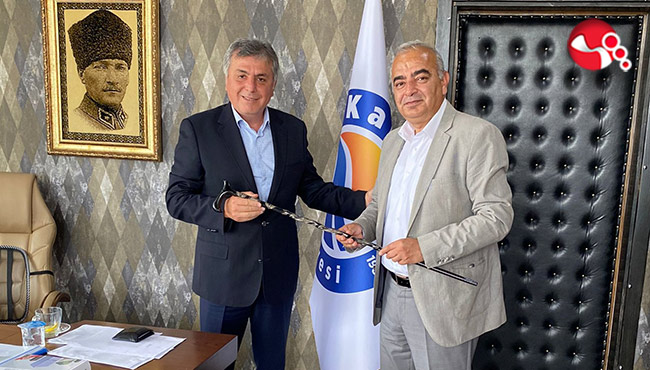 Başkan Bozkurt, Başkan Aydın'ı ziyaret etti