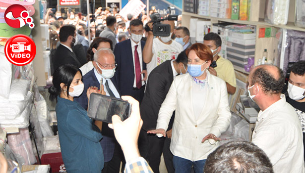 İYİ Parti Genel Başkanı Meral Akşener Ereğli'deydi...