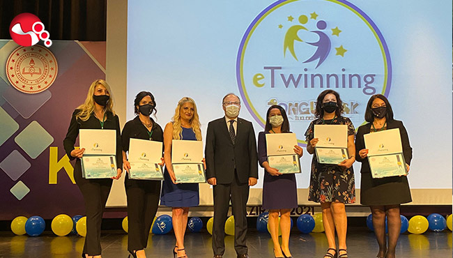 E-twinning ödül töreni yapıldı