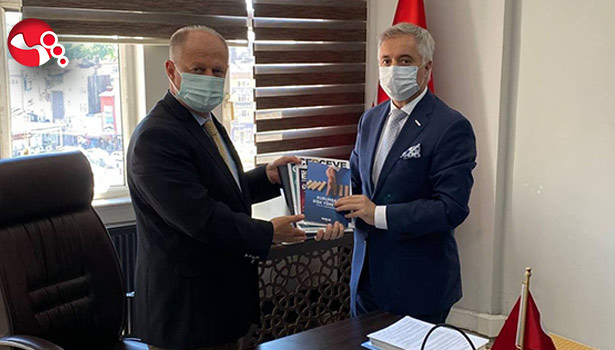 MÜSİAD, Kaymakam Çorumluoğlu ve üyelerle görüştü