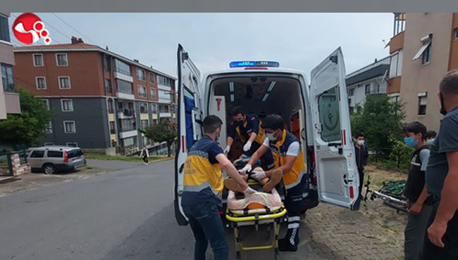 Bisiklet turu hastanede bitti!...