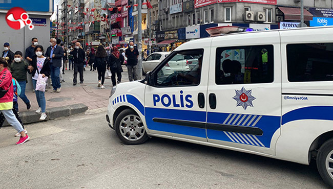 Bankada olay ihbarı