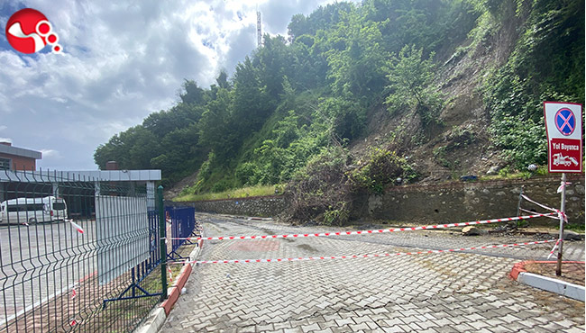 Terminalde heyelanlar devam ediyor