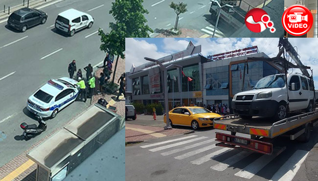 Arkadaşından aldığı araç başına dert oldu!!!