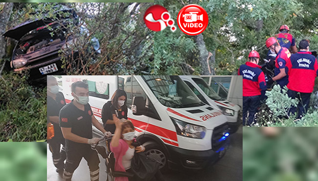 Uçuruma yuvarlandı: Yaralılar var,gazeteciye saldırdı!..