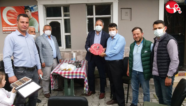 Başkan Bozkurt, Babalar Gününde Şehit Babalarının yanındaydı