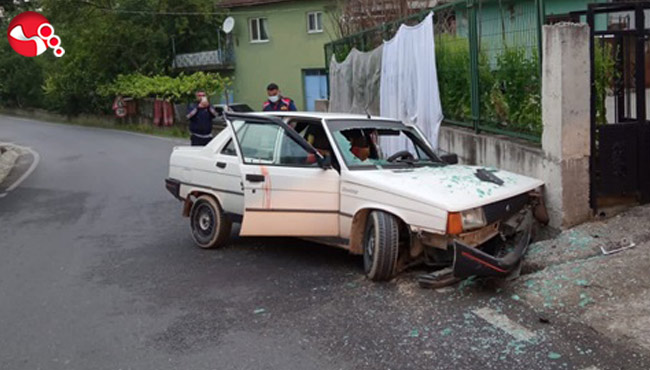 Duvara tosladı: Yaralılar...