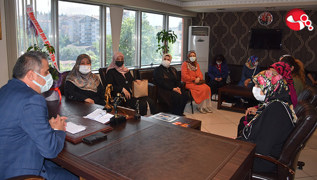 AK Parti Yönetimine ziyaretler yapıldı