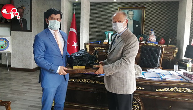 Başsavcı Yücedağ'dan Çorumoğlu’na veda ziyareti...