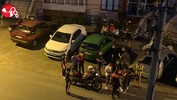 Gençlerin kavgasını POLİS ayırdı!..