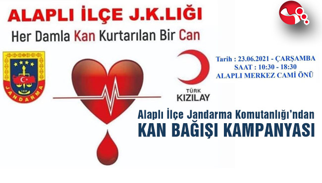 “KAN VER, HAYAT KURTAR”