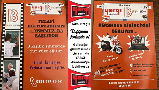 Geleceğe gülümsemek için seni de YARGI Akademi’ye bekliyoruz