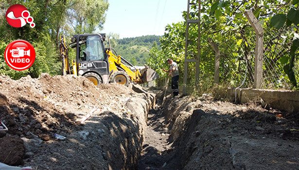 Bölücek-Çolaklaraltı Su Hattı yenileniyor...
