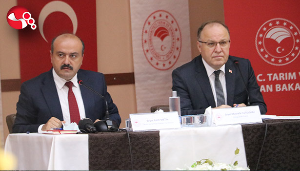 Tarım sektörü paydaşları toplantıda bir araya geldi