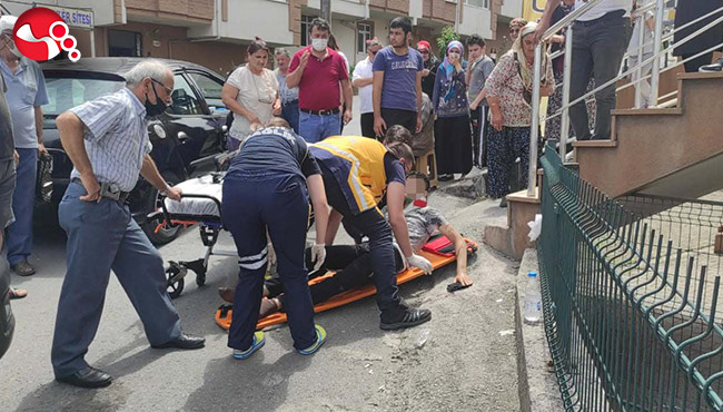 14 yaşındaki çocuk yaralandı!