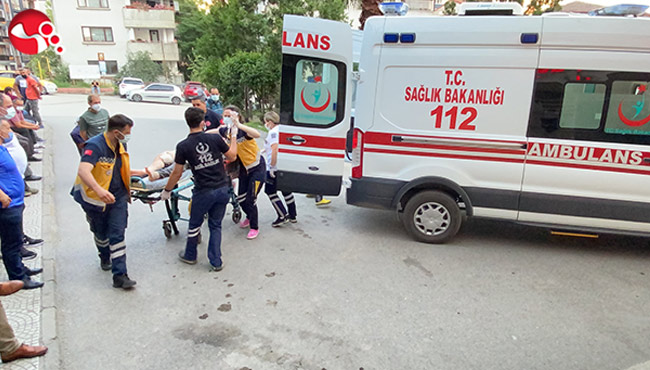 Komşusunu silahla yaraladı