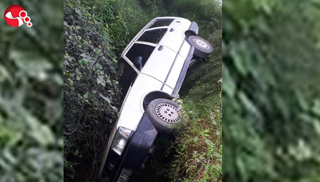 Otomobil su kanalına girdi.!..