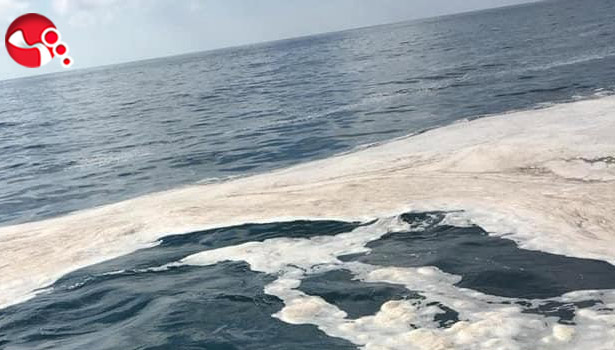 ÇATES'in kimyasalları denize döktüğü iddiası...