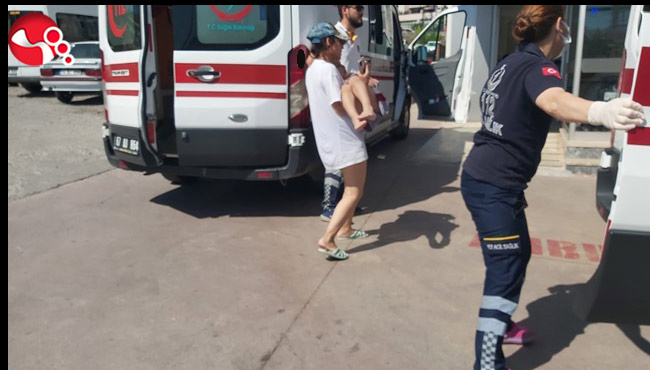 Plajda oynuyordu,aniden fenalaştı!!!