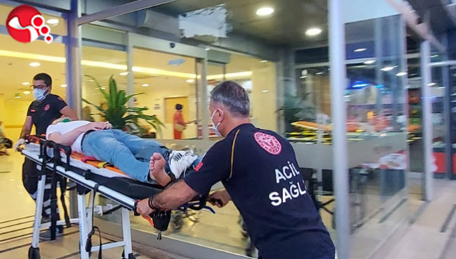 Kaza... Kaza: 1 yaralı...