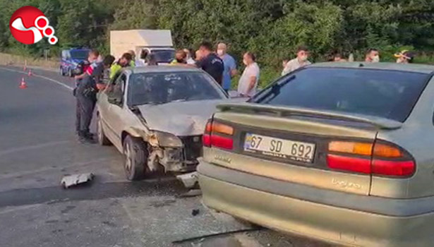 Alaplı Akçakoca yolu kaza...