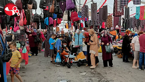 Pazara alış verişe gelmişti ,bir anda düştü!!!