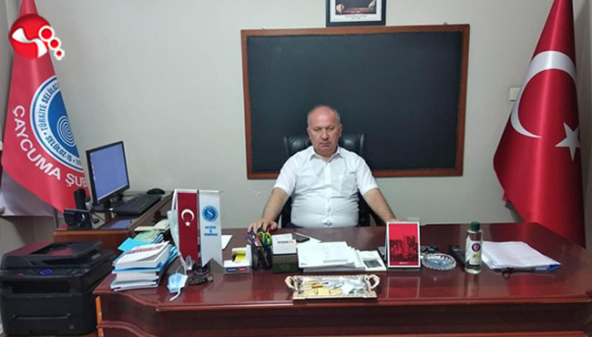 - Selüloz İş Sendikası Çaycuma Şube Başkanı Kabuk mazbatasını aldı
