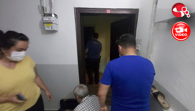 KOMŞULARI MERAKLANDI, GERÇEK KAPI KIRILIA ANLAŞILDI!!!