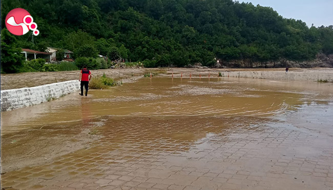 ILIKSU DERESİ YÜKSELDİ,...